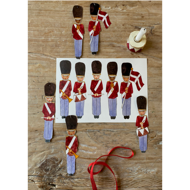 Hand-painted The Boys Guard - Gemini Atelier