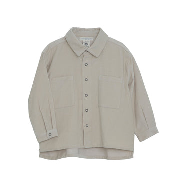 Serendipity Corduroy Overshirt - Cream - Gemini Atelier