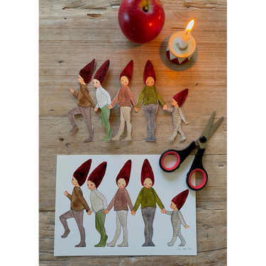 Hand-painted Elves Aisle - Gemini Atelier