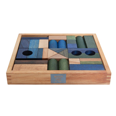 Wooden Story Blocks 30 pcs - Cold - Gemini Atelier