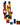Wooden Story Stacking Montessori Toy Tower - Rainbow - Gemini Atelier