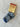 Hirsch Wool Socks - Blue Melange - Gemini Atelier