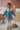 Louise Misha Arinola Dress - Blue Sonnet Vichy - Gemini Atelier