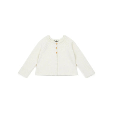 Bonton Baby Knitted Cardigan - Off-white - Gemini Atelier