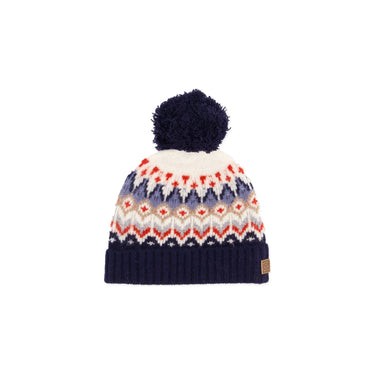Tartine et Chocolat Wool Beanie - Navy Jacquard - Gemini Atelier