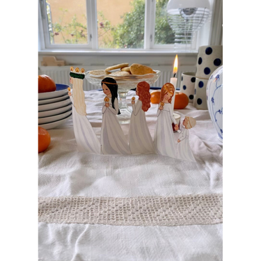 Hand-painted Lucia Parade - Gemini Atelier