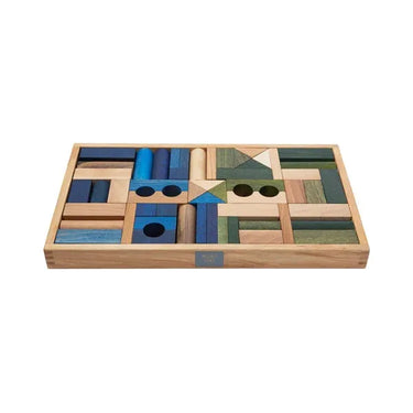 Wooden Story Blocks 54 pcs - Cold - Gemini Atelier