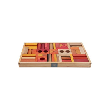 Wooden Story Wooden Blocks 54 pcs - Warm - Gemini Atelier