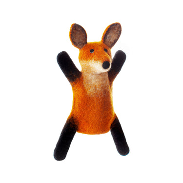Fraser the Fox Hand Puppet - Gemini Atelier