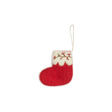 Gamcha Red Sock Ornament