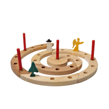 Grimm's Large Celebration Spiral Ring - Natural