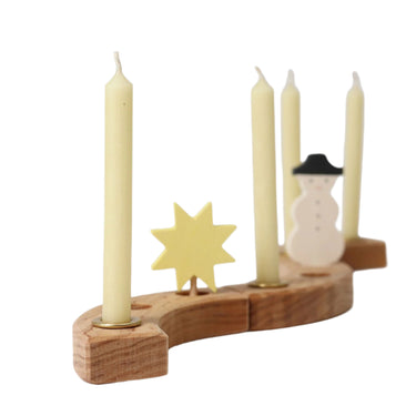 Grimm's Creme 100% Beeswax Candle