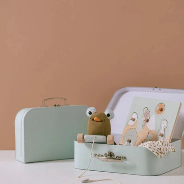 Toy Suitcases 2pcs - Light Green