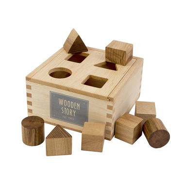 Shape Sorter Box - Naturlig