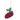 Gamcha Christmas Ornament - Dark Red Sock
