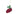 Gamcha Christmas Ornament - Dark Red Sock