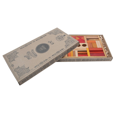 Wooden Story Wooden  Blocks 54 pcs - Warm - Gemini Atelier