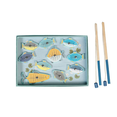 Magnetic Wooden Fish Game
