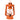 LED Hurricane Lantern - Orange