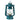 LED Hurricane Lantern - Petrol Blue