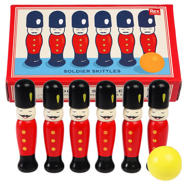 Wooden Soldier Skittles Game