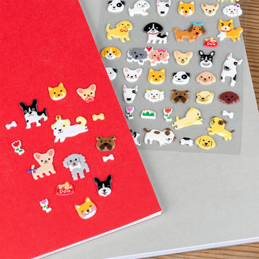 Puffy Stickers - Dogs