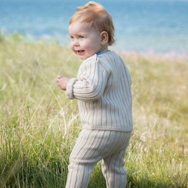 Baby Rib Leggings - Seashell - GEMINI ATELIER