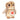 Teddy Hermann - Light Brown Owl 16cm