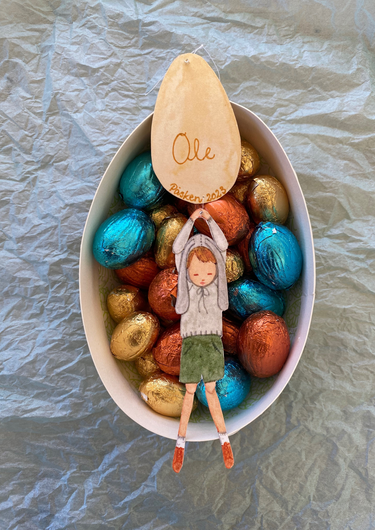 Tall Hat Tales - Hand-painted Children of Easter