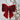 Gamcha Christmas Ornament - Red Bow