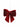 Gamcha Christmas Ornament - Red Bow