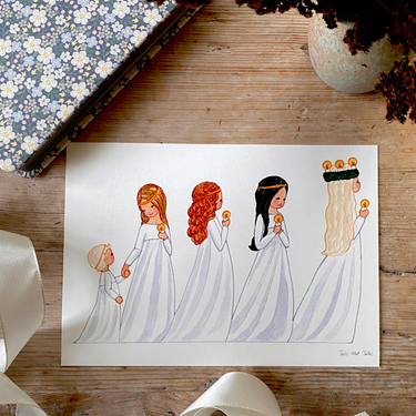 Hand-painted Lucia Parade