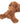 Teddy Hermann Brown Soft Dog - 28cm - Gemini Atelier