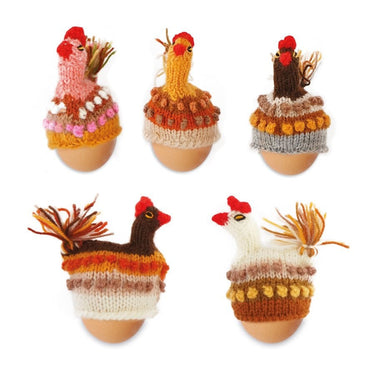 Knitted Easter Chicken Egg Warmer