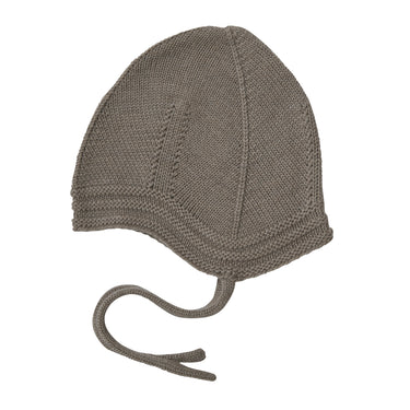 Fub Merino Baby Purlib Hat - Hazel Melange