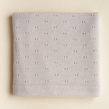 Hvid Bibi Blanket - Cream