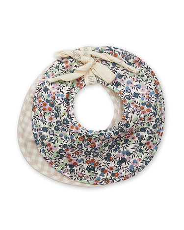 Bibi Bib 2-pack - Liberty Wiltshire - GEMINI ATELIER