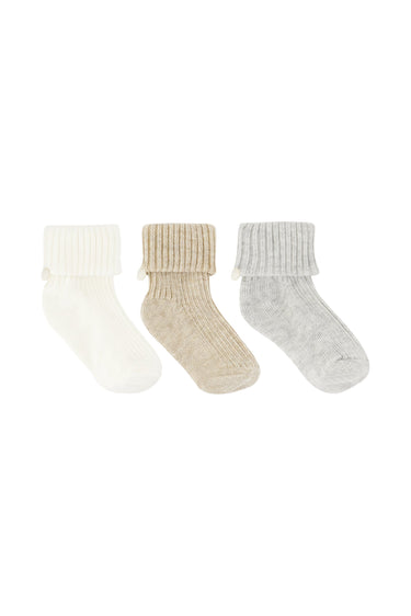Tartine et Chocolat Socks Gift Set - Off-white