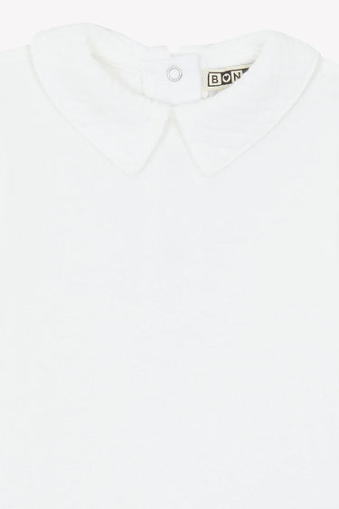 Bonton Shirt Collar Body - Off-white - Gemini Atelier