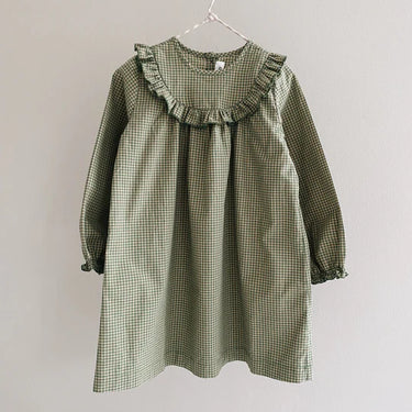 Lalaby Noey Dress - Green Check