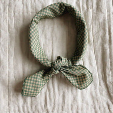 Lalaby Eddie Scarf - Green Check