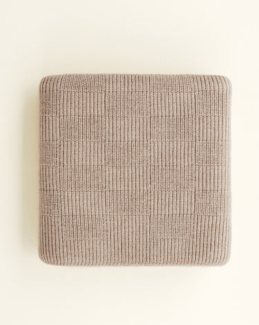 Hvid Ivy Blanket - Sand - Gemini Atelier