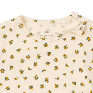 Konges Sløjd Short Sleeve Body - Peonia Limone