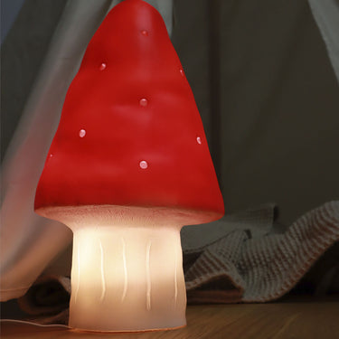 Heico Small Mushroom Night Lamp - Red