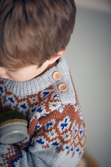 Louise Misha Lounis Jumper - Heather Grey - Gemini Atelier