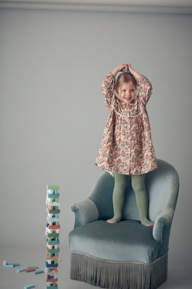 Louise Misha Chukata Tights - Sage - Gemini Atelier