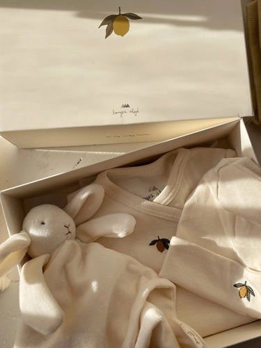 Konges Sløjd Maternity Gift Set - Lemon - Gemini Atelier