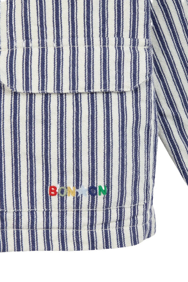 Bonton Elfie Jacket - Virgil Blue Stripes - Gemini Atelier