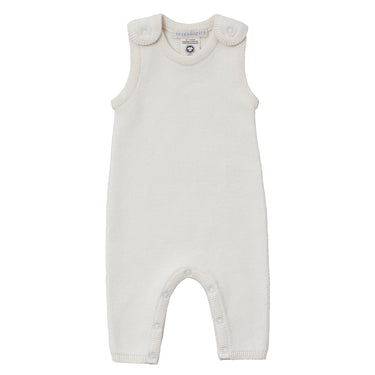 Serendipity Newborn Knitted Rompers - Cream