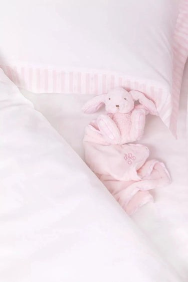Tartine et Chocolat Augustin Rabbit Comforter - Pale Pink - Gemini Atelier